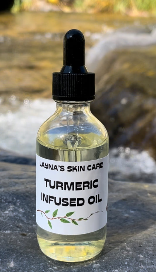 Turmeric infused oil