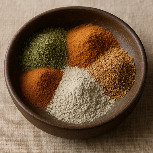 Herbal tooth powder